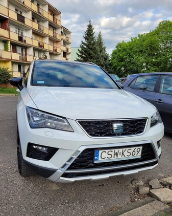 Seat Ateca cena 84000 przebieg: 98000, rok produkcji 2017 z Świecie małe 79